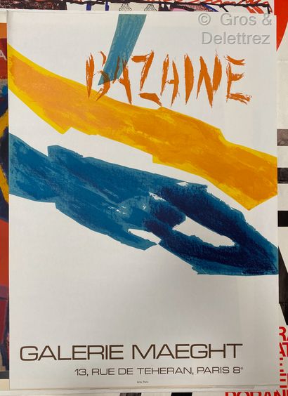 null (E) BAZAINE

Poster for the Maeght gallery, Paris 

74 x 53,5 cm

Slight fold...