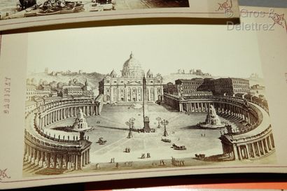 null 
REUNION DE PHOTOGRAPHIES ANCIENNES :




- 19 vues d'Italie : Rome, Pise et...
