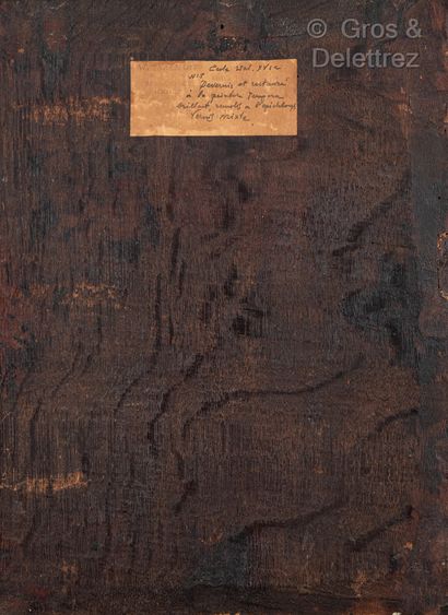 null Ecole ITALIENNE du XVIe siècle

Sainte Trinité

Panneau de chêne.

40,5 x 30...