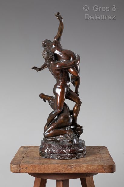 null D'après Jean de BOLOGNE (1529-1608)

Enlèvement d'une Sabine

Bronze à patine...