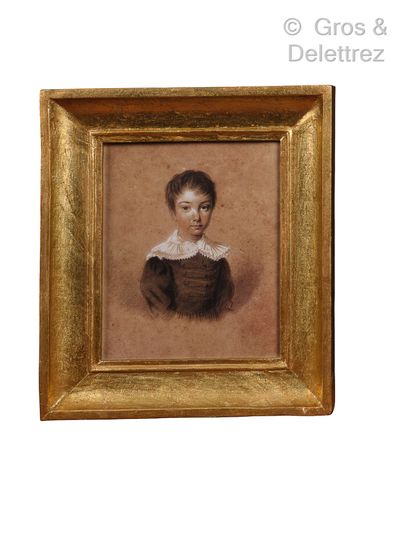 null Suite de cinq reproductions dans le goût du XIXe siècle figurant des portraits...