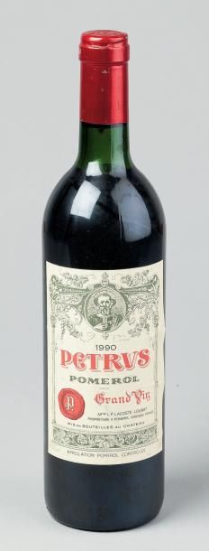null 1 Bouteille PETRUS, Pomerol 1990 (TLB)