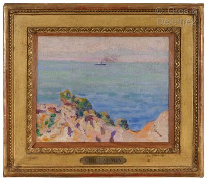 Armand GUILLAUMIN (1841-1927) Bord de mer, Saint-Palais

Huile sur toile.

Non signée.

19...