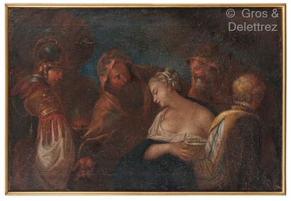 null (E) From the Venetian school

Susanna and the old men 

Oil on canvas

100 x...