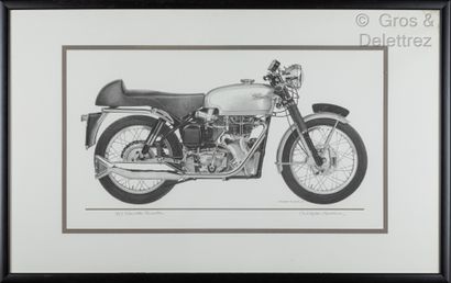 null (SD) Christopher MARSHALL

1962 Triumph Bonneville and 1967 Velocette Thruxton

Two...
