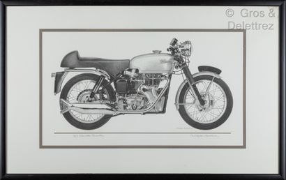 null (SD) Christopher MARSHALL

1962 Triumph Bonneville et 1967 Velocette Thruxton

Deux...