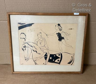 null (E) SERGE (1909-1992)

Scènes de cirque

Fusains

26 x 20 cm