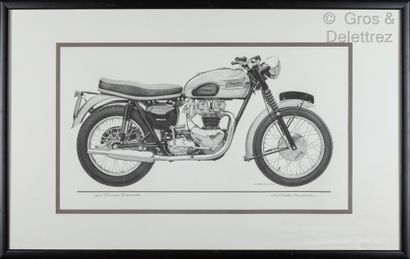 null (SD) Christopher MARSHALL

1962 Triumph Bonneville and 1967 Velocette Thruxton

Two...