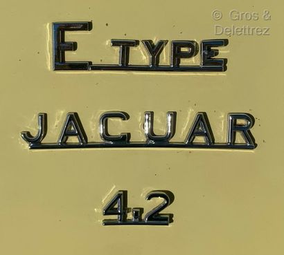 JAGUAR 
Modèle Type E




Moteur 6 cylindres 4,2 litres




Année 1969




Modèle...