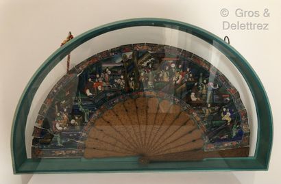 null Palace views, China, 19th century



Folded fan, the double sheet of paper painted...