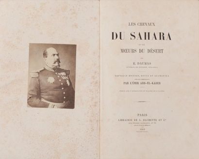 DAUMAS Eugène Les Chevaux du Sahara et les moeurs du Désert. Nouvelle édition revue...