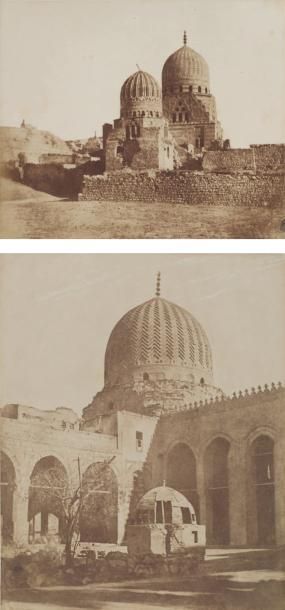 Auteur non identifié Egypte, c. 1850-1851 Le Caire. Tombeaux des Mamelouks. Tombeaux...