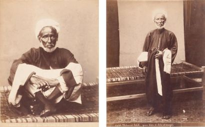 Fratelli Nicotra Erythrée, c. 1885 Massaua (Massawa). Sheikh Mohamed Zebibi. Gran...