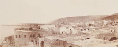 Louis De Clercq (1836-1901) Kaifa. Voyage en Orient. 1859-1860. Epreuve panoramique...