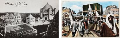 Arabie Saoudite, c. 1905-1920 Pèlerinage à La Mecque. La Kaaba. Médine. Départ de...