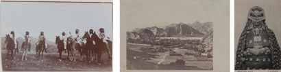 Sultanat d'Oman, c. 1900-1910 Mascate. Vue générale. Vue du port. Monuments. Bazars....