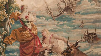null Chloé sauvant Daphnis par le son de sa flûte 325 x 152 cm Scène pastorale 325...