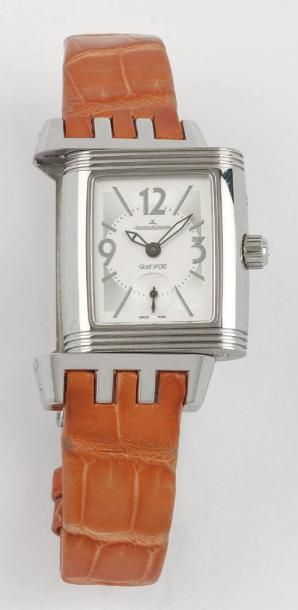JAEGER LECOULTRE REVERSO GRANDSPORT DUOFACE VERS 2000 Rare et belle montre bracelet...