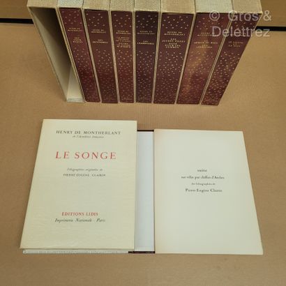 null Henry de MONTHERLANT. 



Œuvres romanesques. 



Paris, Editions Lidis, 1963,...