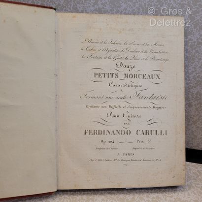 null [MANUSCRIT - Musique]



Manuscrit musical, resté anonyme, du XIXe siècle, in-4...