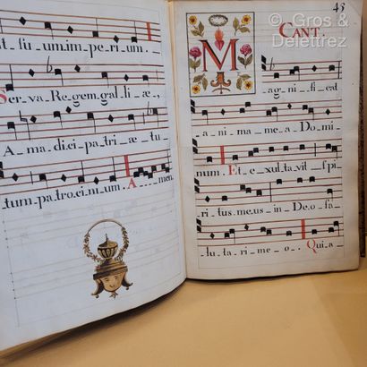 null [MANUSCRIT] Dom GARET.



Messe Royale, et Saluts.



Antiphonaire manuscrit...