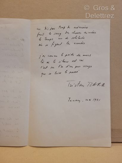 Tristan TZARA (1896-1963) Ecrivain dadaïste.



