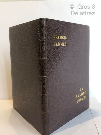 null Francis JAMMES.

Naissance du Poète.

Edition du Coq Rouge, 1897, in-12 relié...