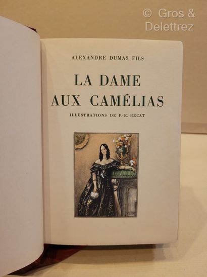null [BECAT] DUMAS FILS Alexandre.



La Dame aux Camélias.



Paris, Piazza, 1935,...
