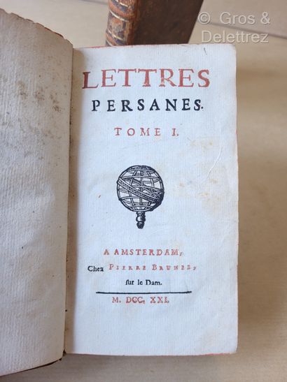 null ?[MONTESQUIEU, Charles-Louis de Secondat, baron de]



?Lettres Persanes. ?



A...