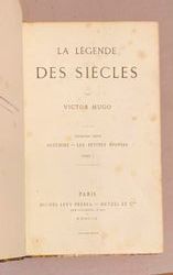 null Victor HUGO.

La Légende des Siècles. Première série.

Paris, Lévy, 1859, 2...