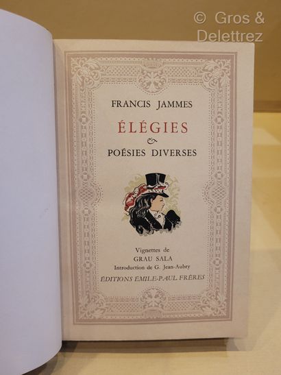 null [GRAU SALA] Francis JAMMES.



Elégies et Poésies diverses.



Paris, Emile-Paul,...