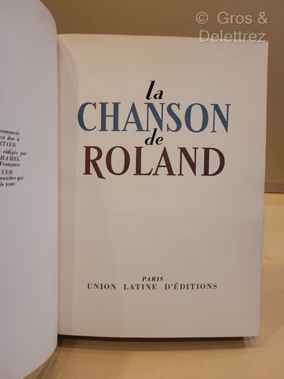 null [BRAYER] 



La Chanson de Roland.



Paris, Union Latine d'Editions, 1945,...