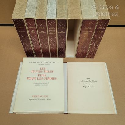 null Henry de MONTHERLANT. 



Œuvres romanesques. 



Paris, Editions Lidis, 1963,...