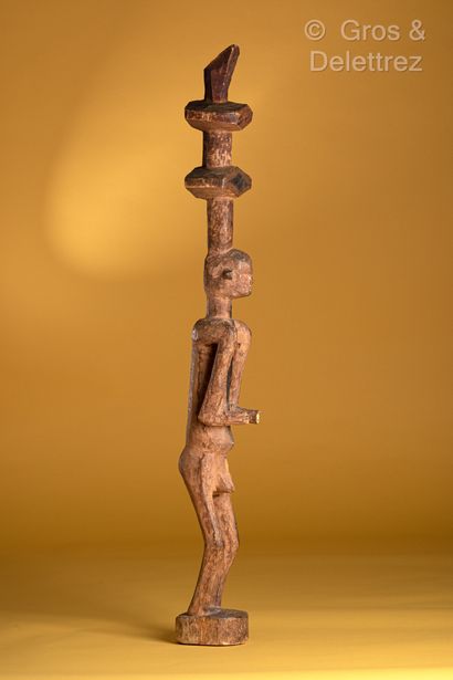 null Object: Post of Ebandja

Ethnicity: Tsogho

Description: Post sculpted with...