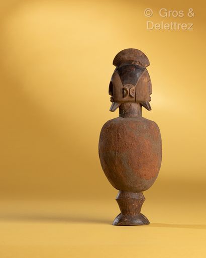 null Object : Statue

Ethnicity: Bateke - Congo

Description: Biface statue with...