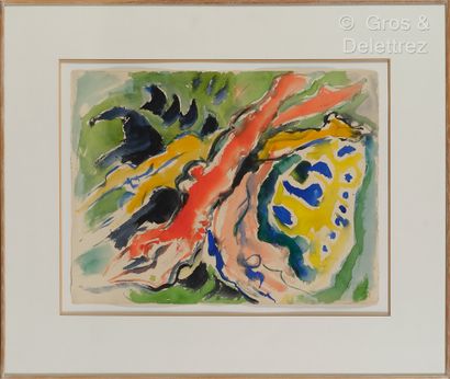 null Édouard PIGNON (1905-1993)



Les plongeurs multicolores, 1971



Aquarelle...