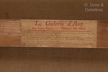 Edmond PETITJEAN (1844-1925) Vue de Longes

Huile sur toile.

Signée en bas à droite.

32,5...