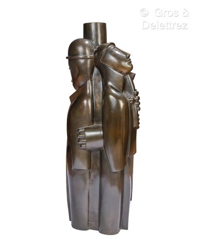 Jean LAMBERT-RUCKI (1888–1967) Samedi soir, modèle créé vers 1923

Épreuve en bronze...