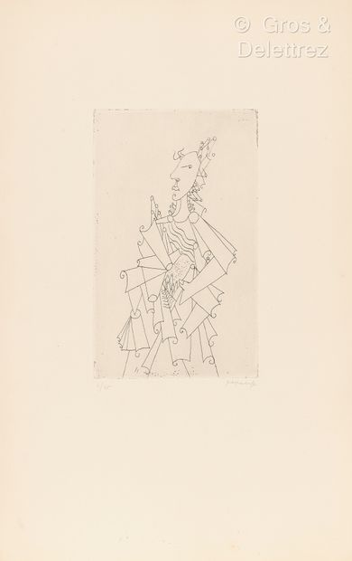 Georges PAPAZOFF (1894 – 1972) Trois visages cubistes. c.1925

3 eaux-fortes sur...
