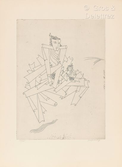 Georges PAPAZOFF (1894 – 1972) Deux Figures. c.1925

Eau-forte signée en bas à droite...