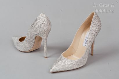 null Jimmy CHOO x Swarovski - Bridal Collection 2014 - Magnificent pair of "Anouk"...