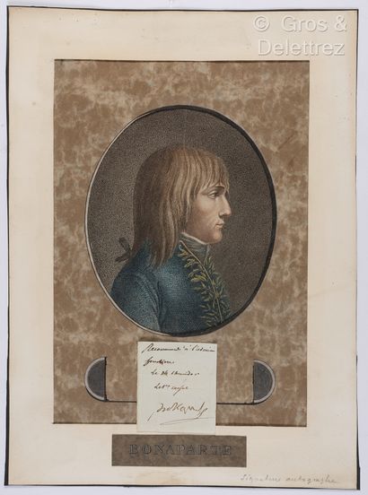 null BONAPARTE, Napoleon (1769-1821), First Consul, future Napoleon I, Emperor of...