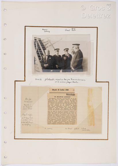 null CHARCOT, Jean-Baptiste (1867-1936), French doctor and polar explorer. Set of...