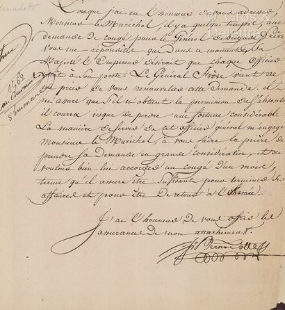 null [BERNADOTTE, Jean-Baptiste Jules, Karl XIV Johan (1763-1844), maréchal d’Empire...