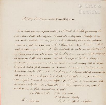 null LACÉPÈDE, Bernard Germain Etienne, comte de (1756-1825), naturaliste, zoologiste...