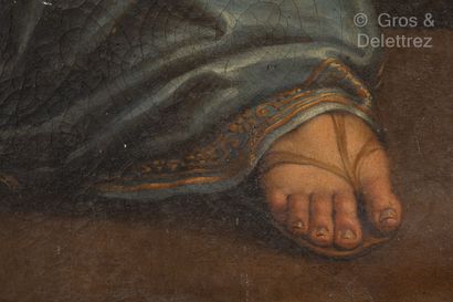 Attribué à Nicolas COLOMBEL (Sotteville 1644-Paris 1717) Saint Catherine of Alexandria...