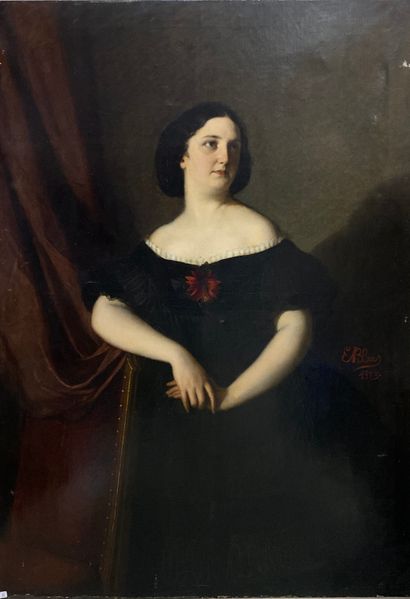Eugen Alfons VON BLAAS (1843-1931) Portrait de femme

Huile sur toile, signée en...