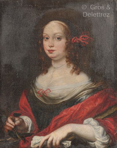 Attribué à Justus SUSTERMANS (1597 - 1681) Portrait of a young woman in bust

Canvas

Height...