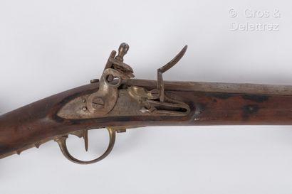 null Cavalry flintlock snap hook model year IX, lock of the Imperial Manufacture...