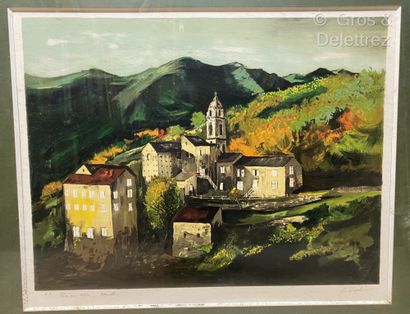 null (E) Eric PEYROL (XX)

Village in the mountains

Lithograph, artist's proof signed...